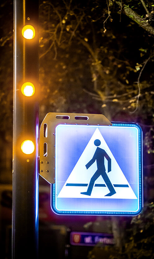 Aktywne przejście dla pieszych Smartpole Crossing